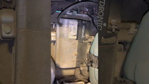 Работа штатного предпускового подогревателя двигателя