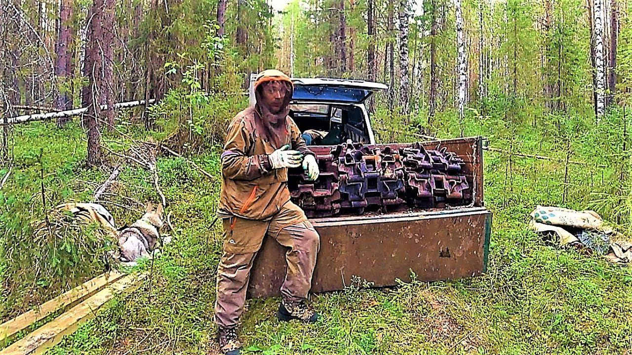 ГУЛАГ! СХРОН ЗАКЛЮЧЕННЫХ! СЕКРЕТНОЕ МЕСТО С ТОННАМИ ТРАКОВ! СТАЛО ПЛОХО, ЧУТЬ НЕ СГОРЕЛА МАШИНА.