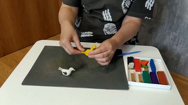 Лепим из пластилина. Уточка смотреть онлайн