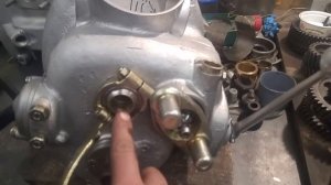 К-750М К-750 М-72 переключение передач после ремонта кпп. M-72 K-750 K-750M motorcycles gearboxes.