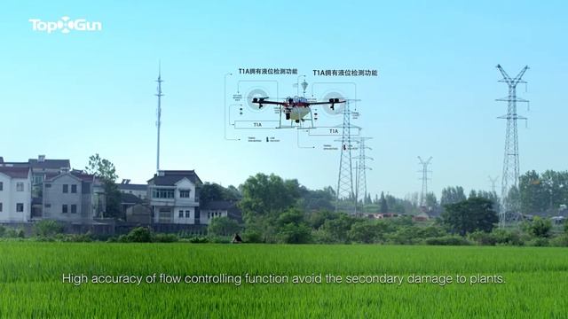 TopXGun T1A flight controller for agricultural drone