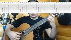 Как играть Беспечный ангел на гитаре