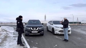 “TOYOTA HARRIER 2.0” против “NISSAN X-TRAIL 2.5”