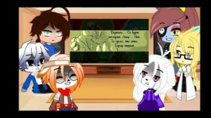 Реакция персонажей андертейл на The thought