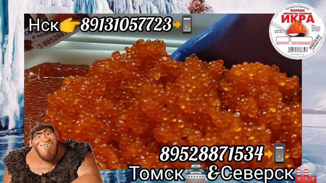Икра Красная в Томске🏯!Северске🏭! Новосибирске🌍! ИКРА🔥ФОРЕЛИ🔥! МАЛОСОЛ🧂!  ikra70.ru. 89528871534📲