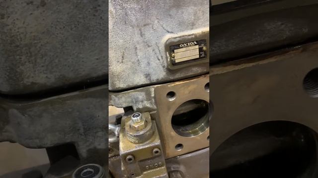 Ремонт гидравлического насоса экскаватора Volvo