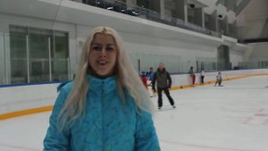 Каток "Галактика" на Красной поляне 25.03.2016