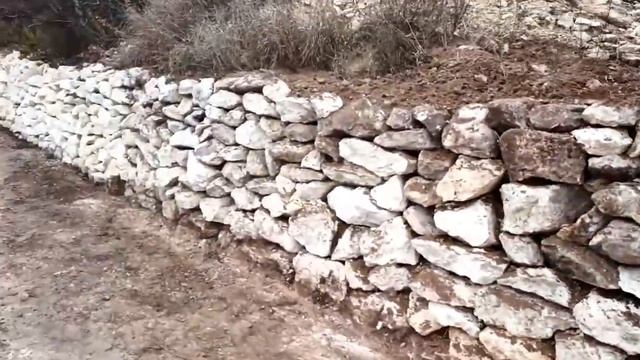 Без бетона подпорная стена из камня смотреть онлайн