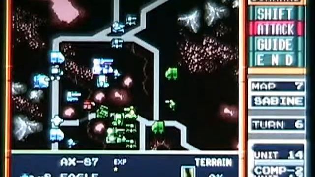 Military Madness Map 7 Sabine walkthrough смотреть онлайн