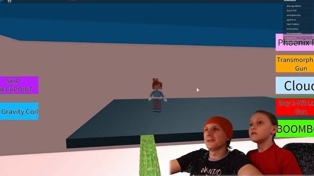 Играем в ROBLOX побег из iPhone7 | Падаем, прыгаем по POCEMONам Проходим лабиринт Надеваем РОГА смотреть онлайн