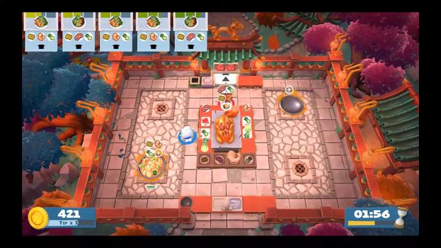 Overcooked 2 - Chinese New Year - Stage 1-2 (Walkthrough) смотреть онлайн