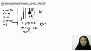 Груз подвешен на пружине жёсткостью 100 Н/м к потолку лифта. Лифт равноускоренно опускается...