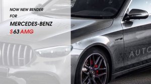 2022 Mercedes-Benz S63 AMG W223 Hybrid or S65 AMG 2022 V12 - Renderings