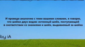 Шейх аль-Альбани | О халатном использовании термина «шейх»