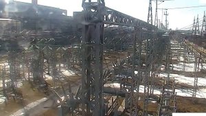 Динамическое действие КЗ на⚡️ОРУ-110кВ⚡️