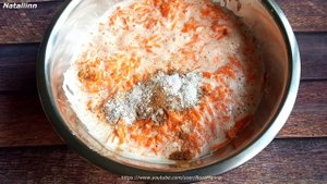 Морковный пирог. Рецепт Морковный пирог