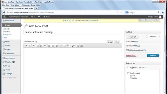 3. lets reocrd first testcase