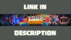 Clash Royale & Clash of Clans GFX banner template (PhotoShop) | Flassh Designs