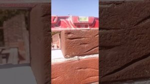 кладка облицовочного кирпича под шаблон!