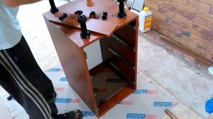 ??? Бизнес идея. Сборка тумбы с ящиками для кухонного гарнитура. Работа