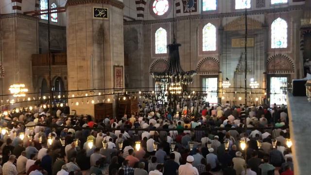 Джума намаз вместе с Имам хатыб Джами Фатих Стамбул смотреть онлайн