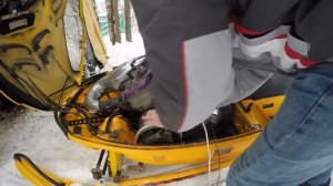 How I'd start a Ski-doo snowmobile with a broken recoil starter (Pull-Start)