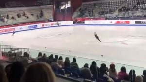 Четверной флип Александры Трусовой | Тренировка 05.12.2019 | Финал гран-при Турин