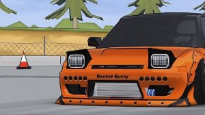 Livery 180sx Rocket Bunny Detailling | FR LEGENDS