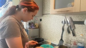 Кекс без какао в микроволновке ?