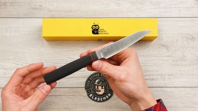 Нож овощной OWL P100 F, ELMAX Cryo, G10 Black смотреть онлайн