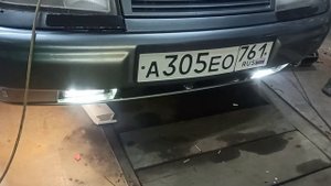 двух режимные передние Led птф, светят по разному