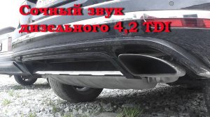 Правильный выхлоп на дизельный V8 4.2 Фольксваген Туарег V8 TDI.