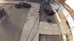 Подъём груза. Работа с лебёдкой.