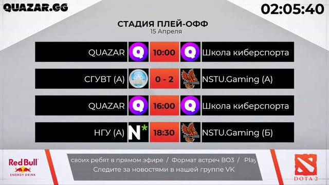 QUAZAR.GG | Плей-офф DotA 2 | @midshot & @jumperrr смотреть онлайн