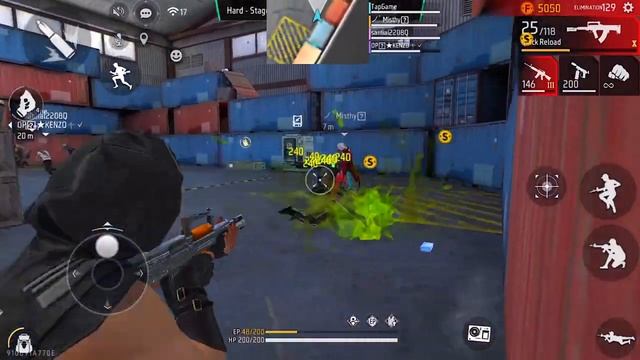 Фри Фаер - Геймплей Прохождение Часть 65 смотреть онлайн