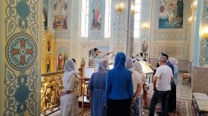 Задостойник на  Рождество Пресвятой Богородицы. Регент Екатерина Артюхова.
