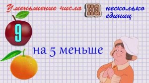 Уменьшение числа НА несколько единиц.mp4