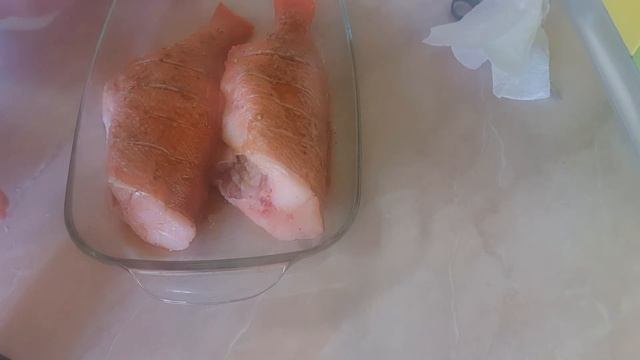 Морской окунь в духовке ПП ☝ это ну очень вкусненько???