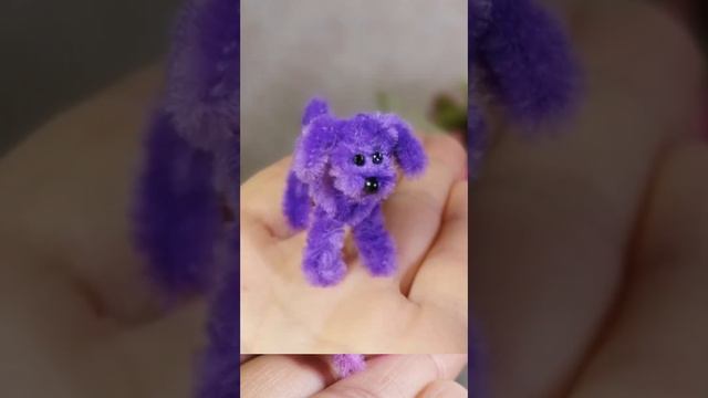 ❤️Из синельной проволоки🐻🐕🐈#синельная_проволока, #миниатюра