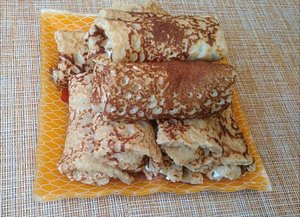 Овсяные блинчики с творогом.mp4