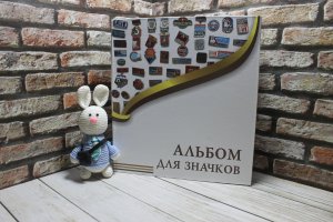 Альбом для хранения значков «Эконом» формат «OPTIMA»