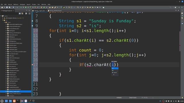 Interview Program - Leetcode Problem with Answer in Tamil -  String Contains Logic - Java in Tamil