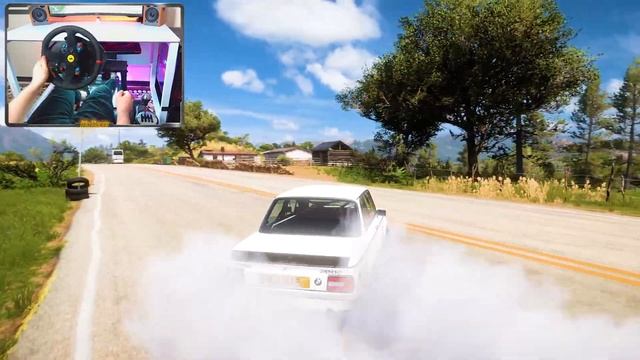 BMW 2002 Forza Horizon 5 - Thrustmaster T300 alcantara