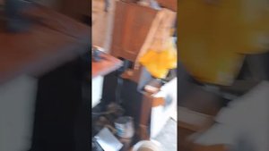 Покраска краскопультом, используя компрессор от холодильника.