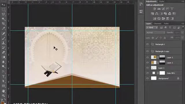 How to Design Cover Page 6x9 Inches Book | Graphic Design | Photoshop Tutorials
