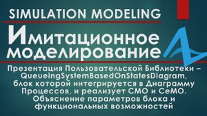 Презентация Пользовательской Библиотеки – QueueingSystemBasedOnStatesDiagram