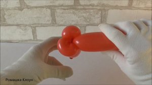 РОЗА ИЗ ШАРОВ как сделать цветы Balloon Rose TUTORIAL  como hacer una rosa con globos paso a paso