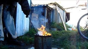 Нож из цепной пилы