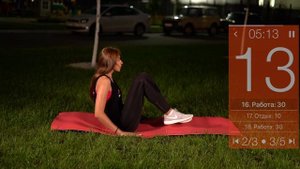 Убойная круговая тренировка на пресс! Виктория Кам