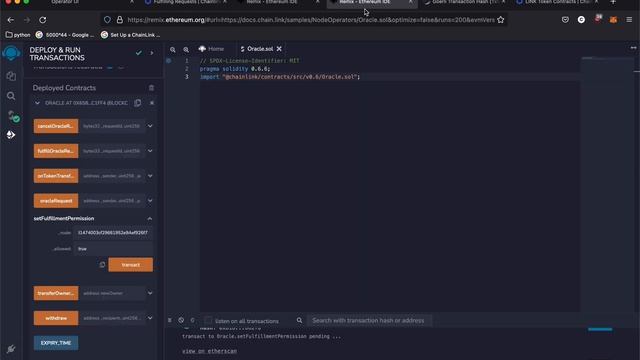 Fulfilling Requests using Jobs with a Chainlink Node смотреть онлайн